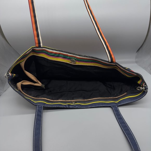 Vintage Kate Spade Striped Tote - Picture 3 of 3